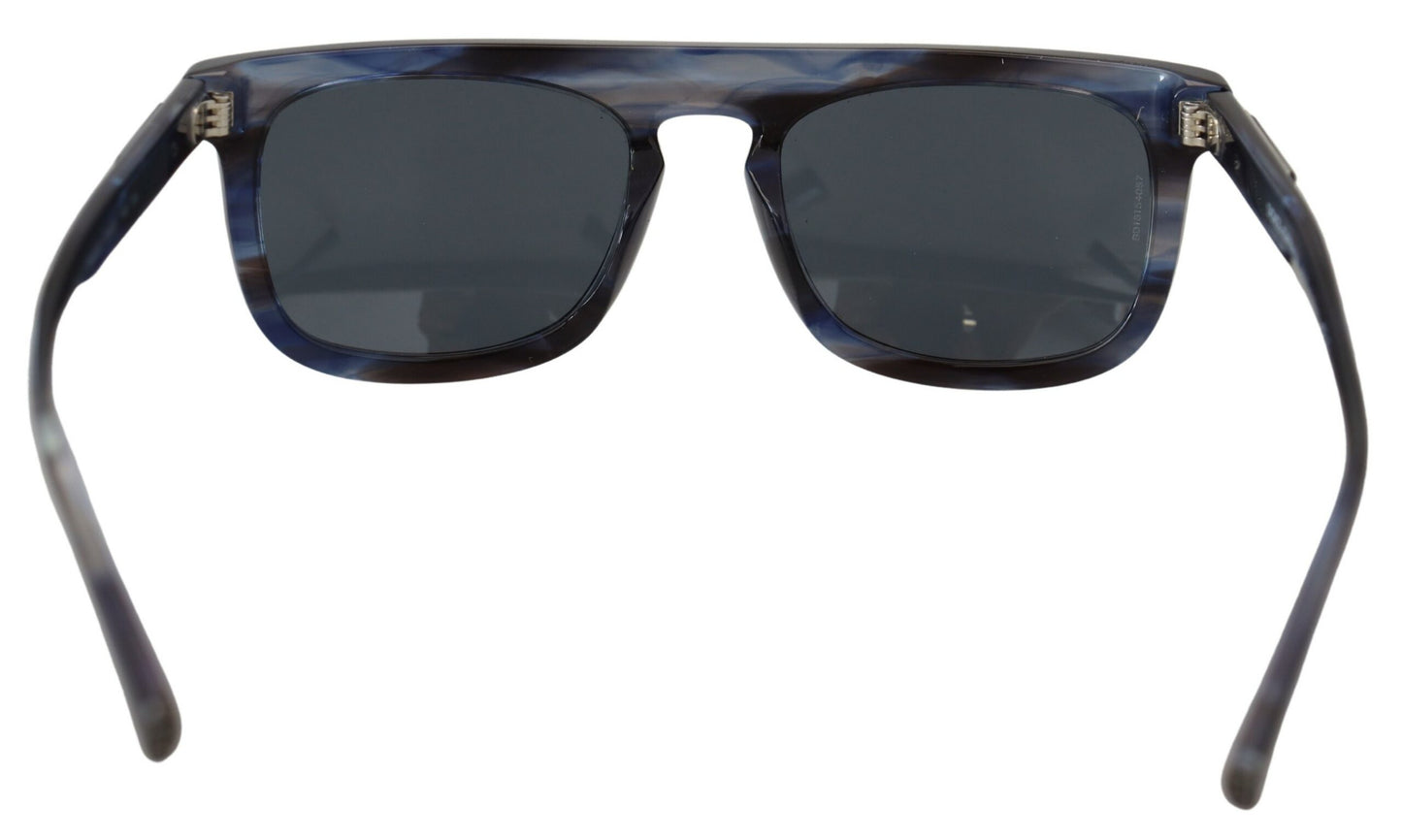 Dolce & Gabbana Elegant Blue Acetate Sunglasses For Women