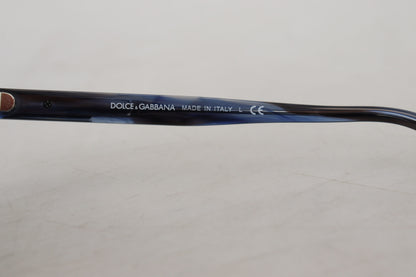 Dolce & Gabbana Elegant Blue Acetate Sunglasses For Women