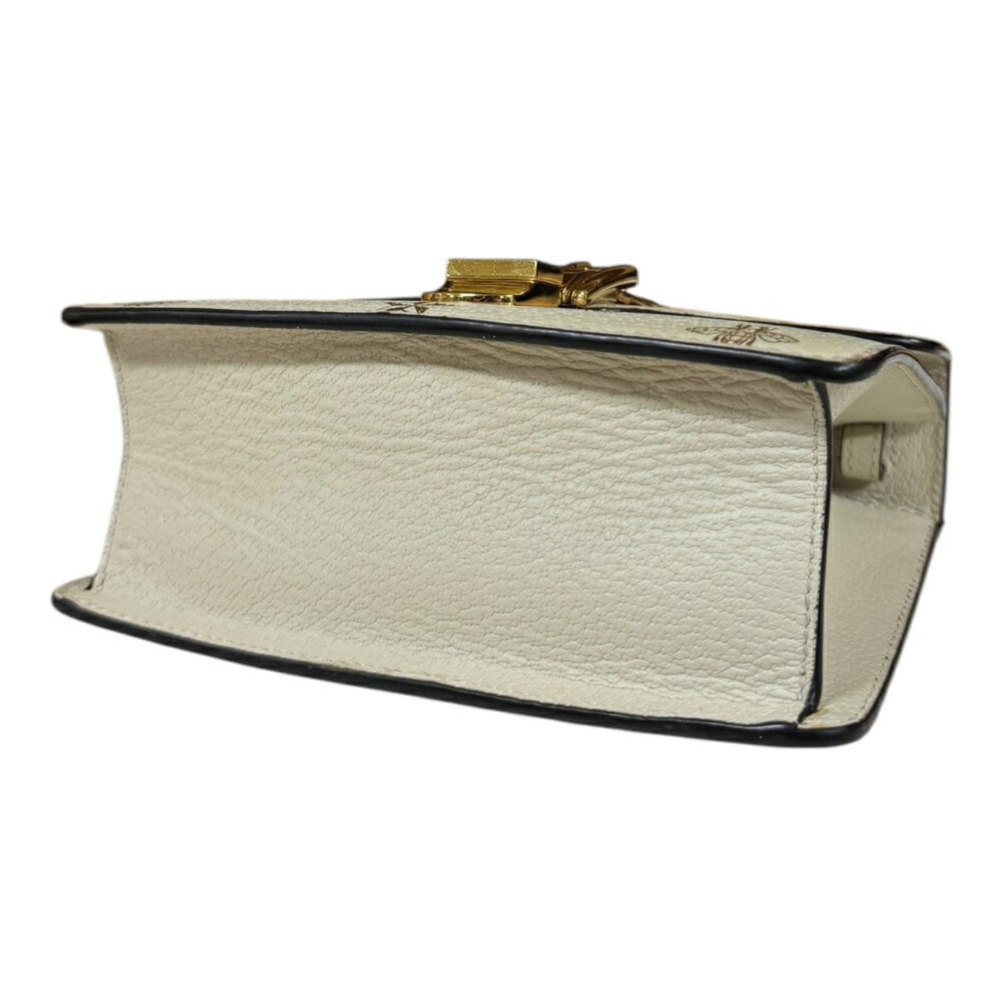 Gucci White Leather Sylvie