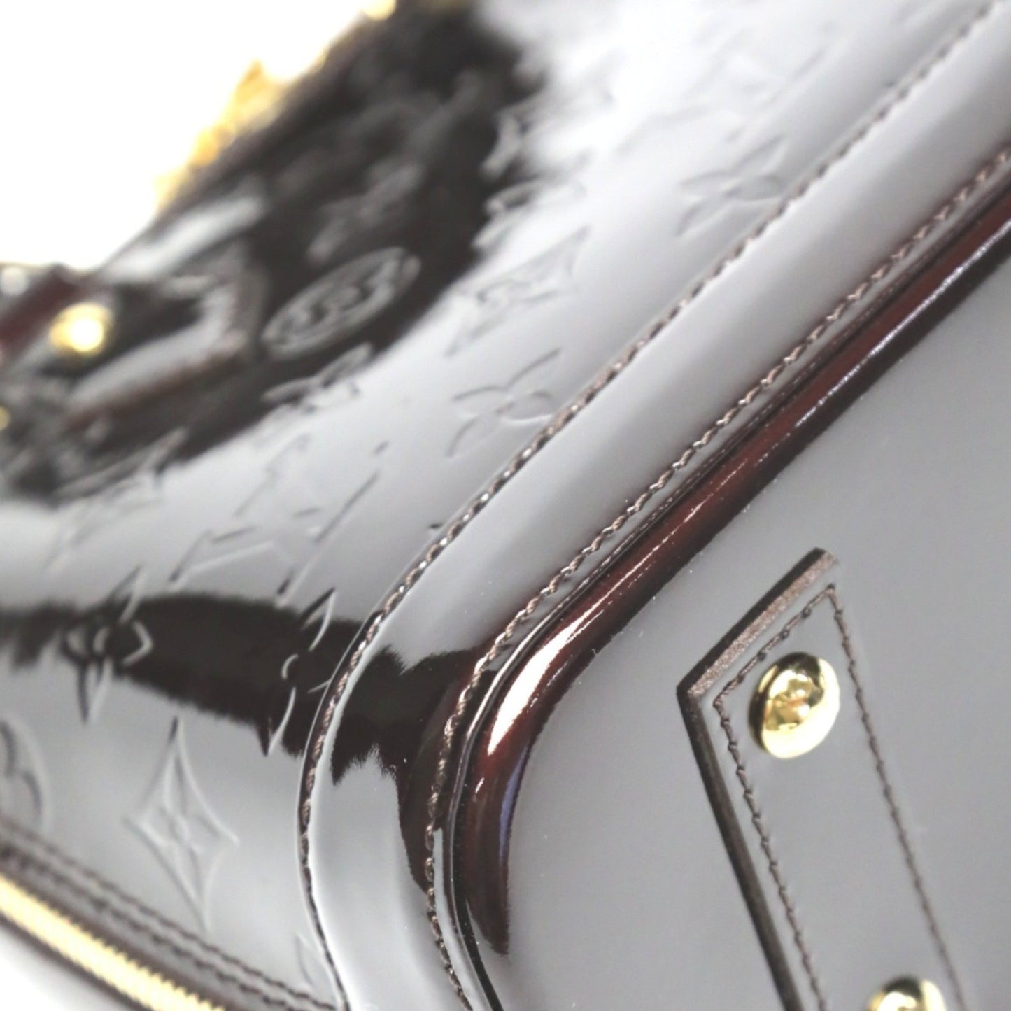 Louis Vuitton Red Canvas Handbag