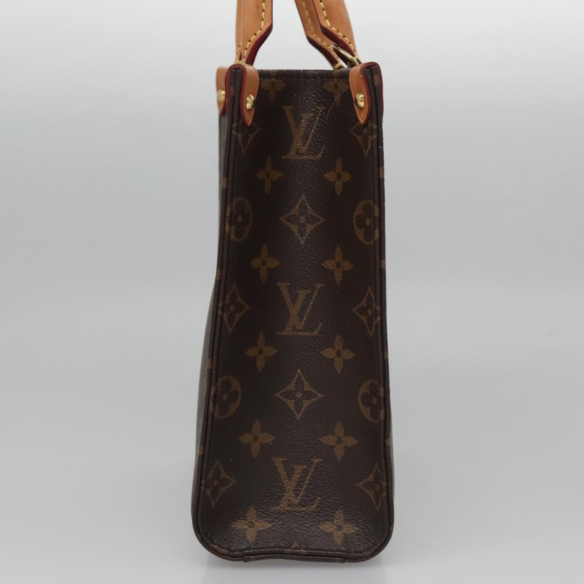 Louis Vuitton Brown Canvas Plat