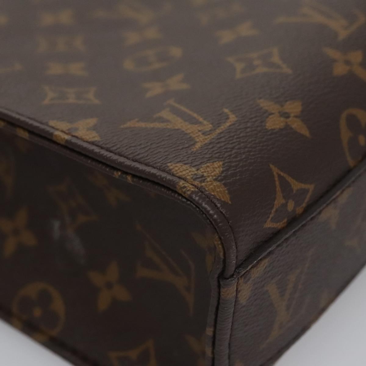 Louis Vuitton Brown Canvas Plat