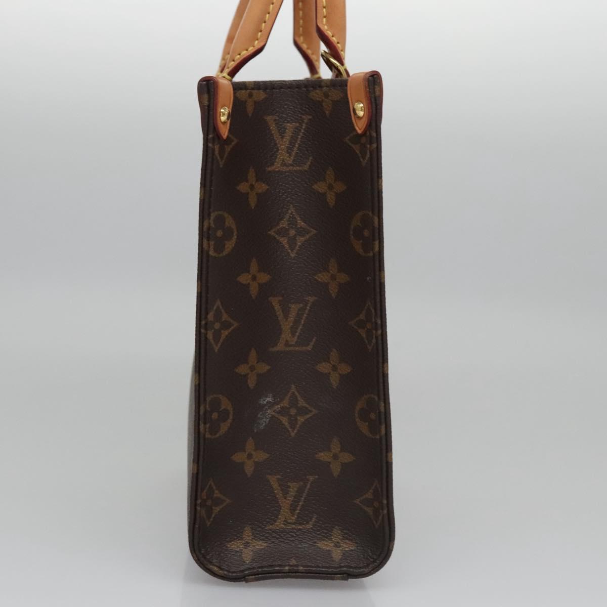 Louis Vuitton Brown Canvas Plat