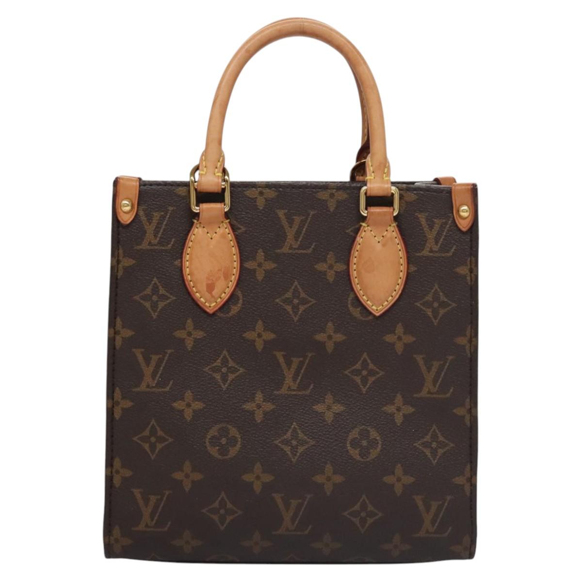 Louis Vuitton Brown Canvas Plat