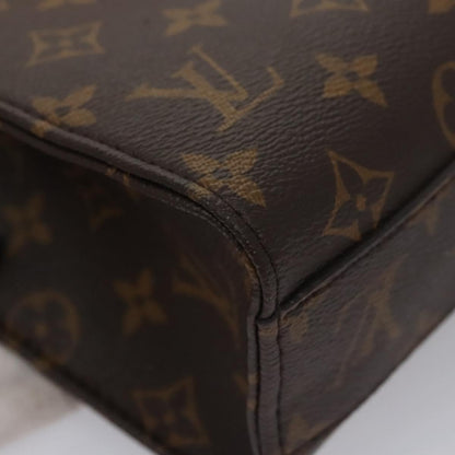Louis Vuitton Brown Canvas Plat