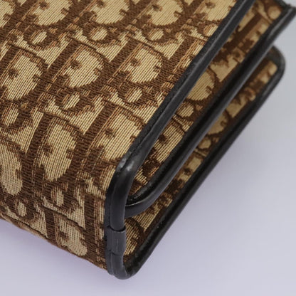 Dior Brown Canvas Trotter