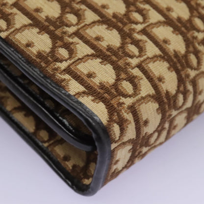 Dior Brown Canvas Trotter