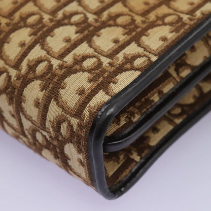 Dior Brown Canvas Trotter