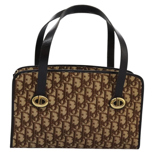 Dior Brown Canvas Trotter