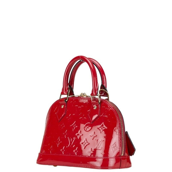Louis Vuitton Black Leather Handbag
