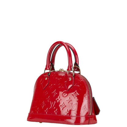 Louis Vuitton Red Patent Leather Alma Bb