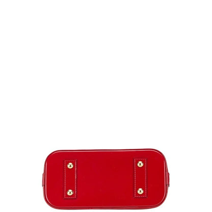 Louis Vuitton Red Patent Leather Alma Bb