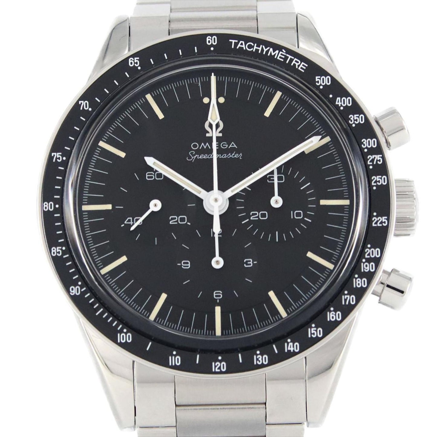 Omega Black Steel Speedmaster