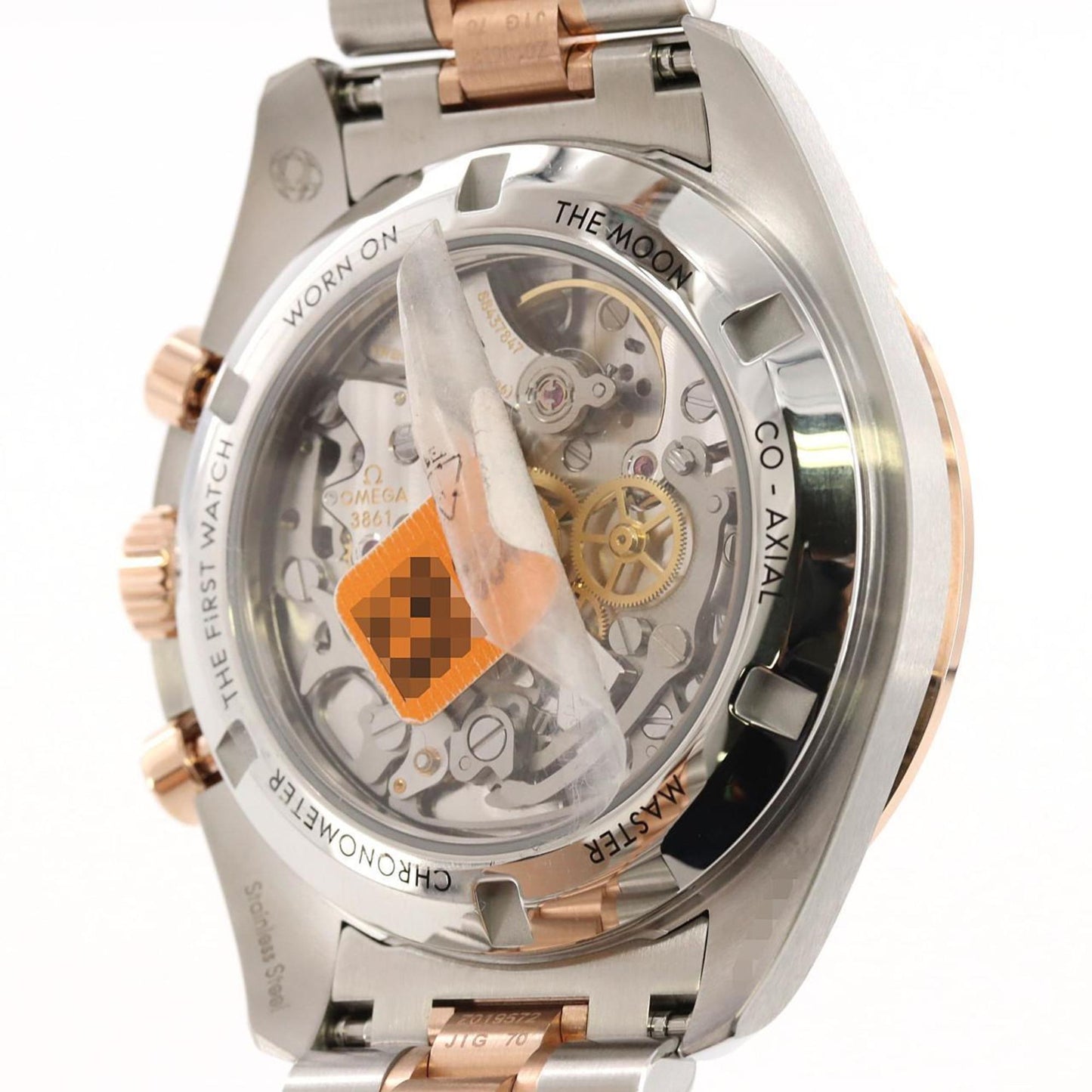 Omega Pink Patent Leather Speedmaster