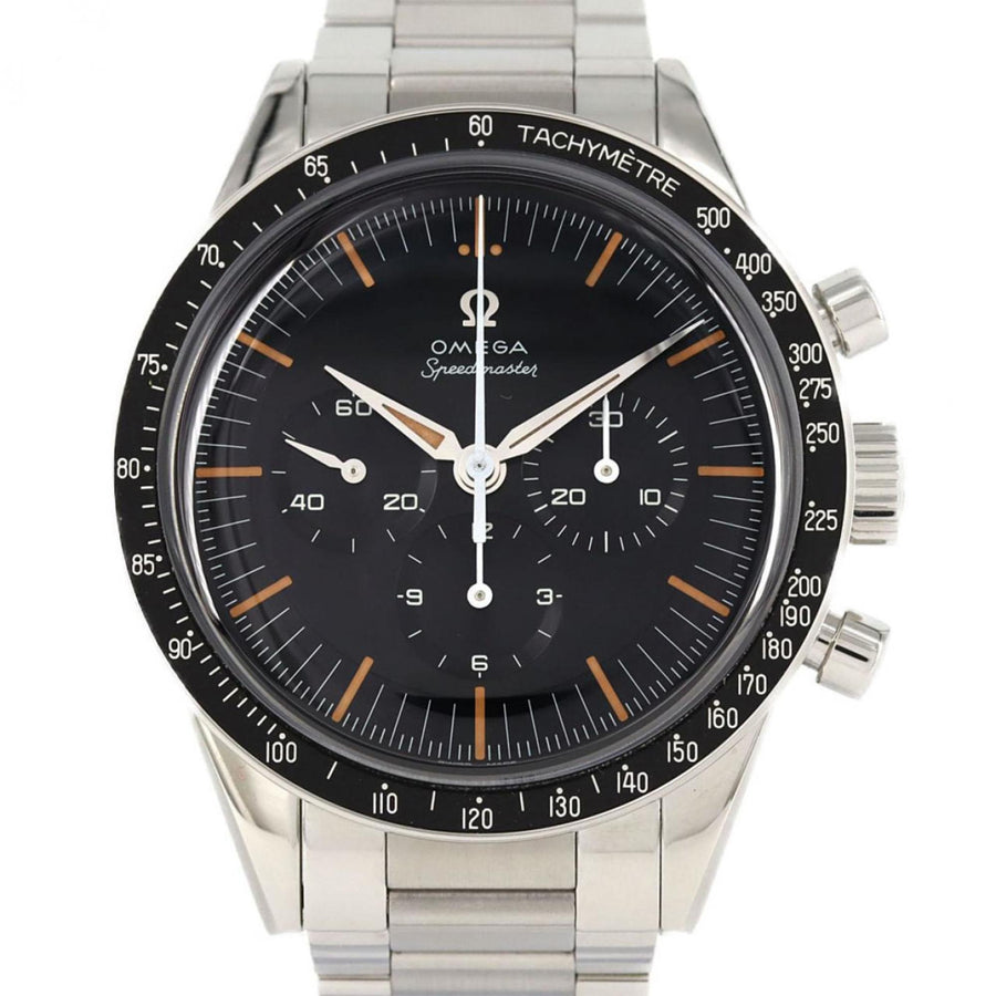 Omega Black Steel Speedmaster