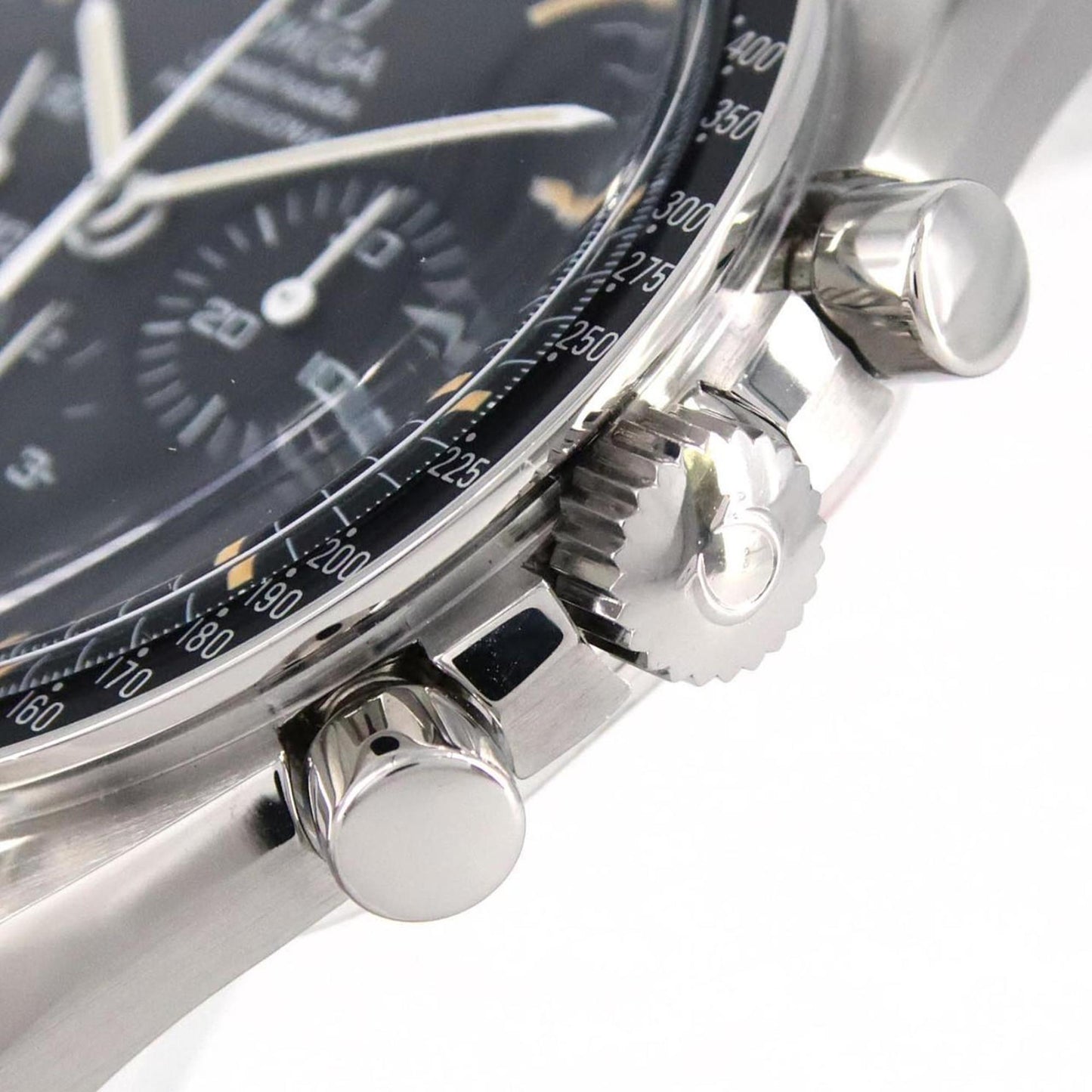 Omega Black Steel Speedmaster