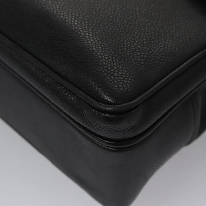 Chanel Black Leather Cc Totebag