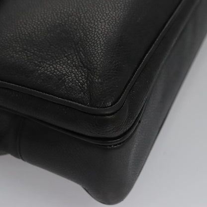 Chanel Black Leather Cc Totebag