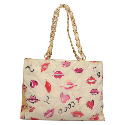 Chanel Brown Patent Leather Cc Totebag