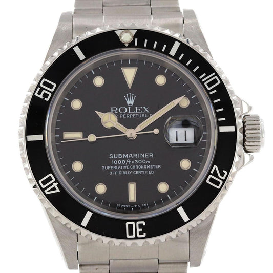 Rolex Black Steel Submariner