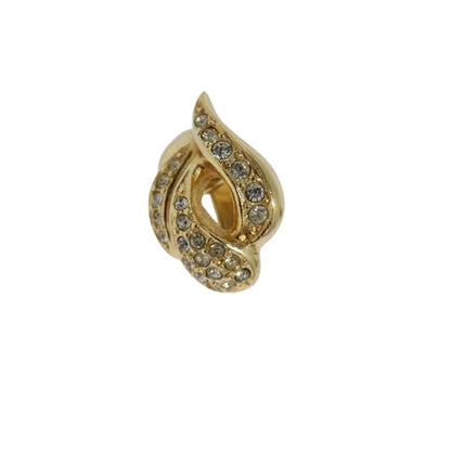 Chanel Gold Gold Plated Coco Mark