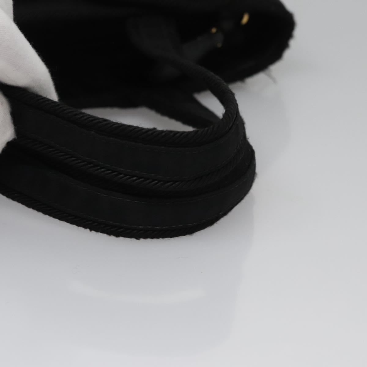 Prada Black Synthetic Tessuto