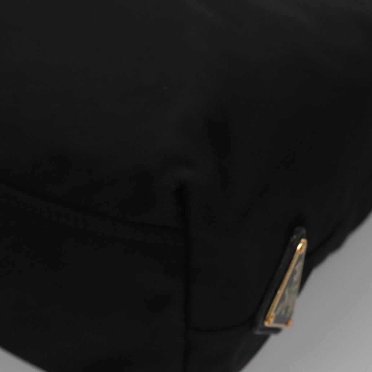 Prada Black Synthetic Tessuto