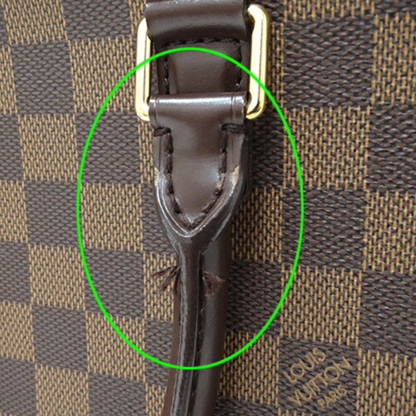 Louis Vuitton Brown Canvas Triana