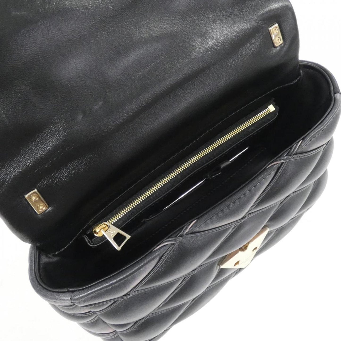 Louis Vuitton Black Leather Go 14