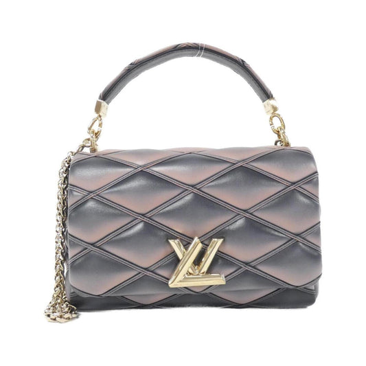 Louis Vuitton Black Leather Go 14