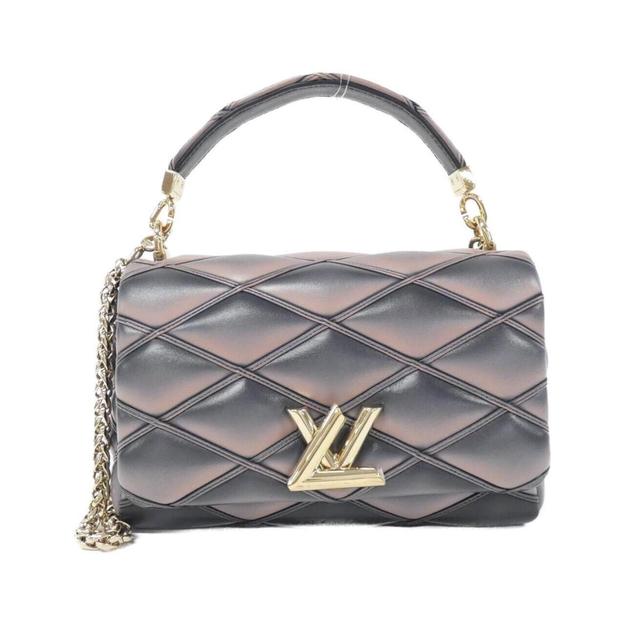 Louis Vuitton Black Leather Go 14