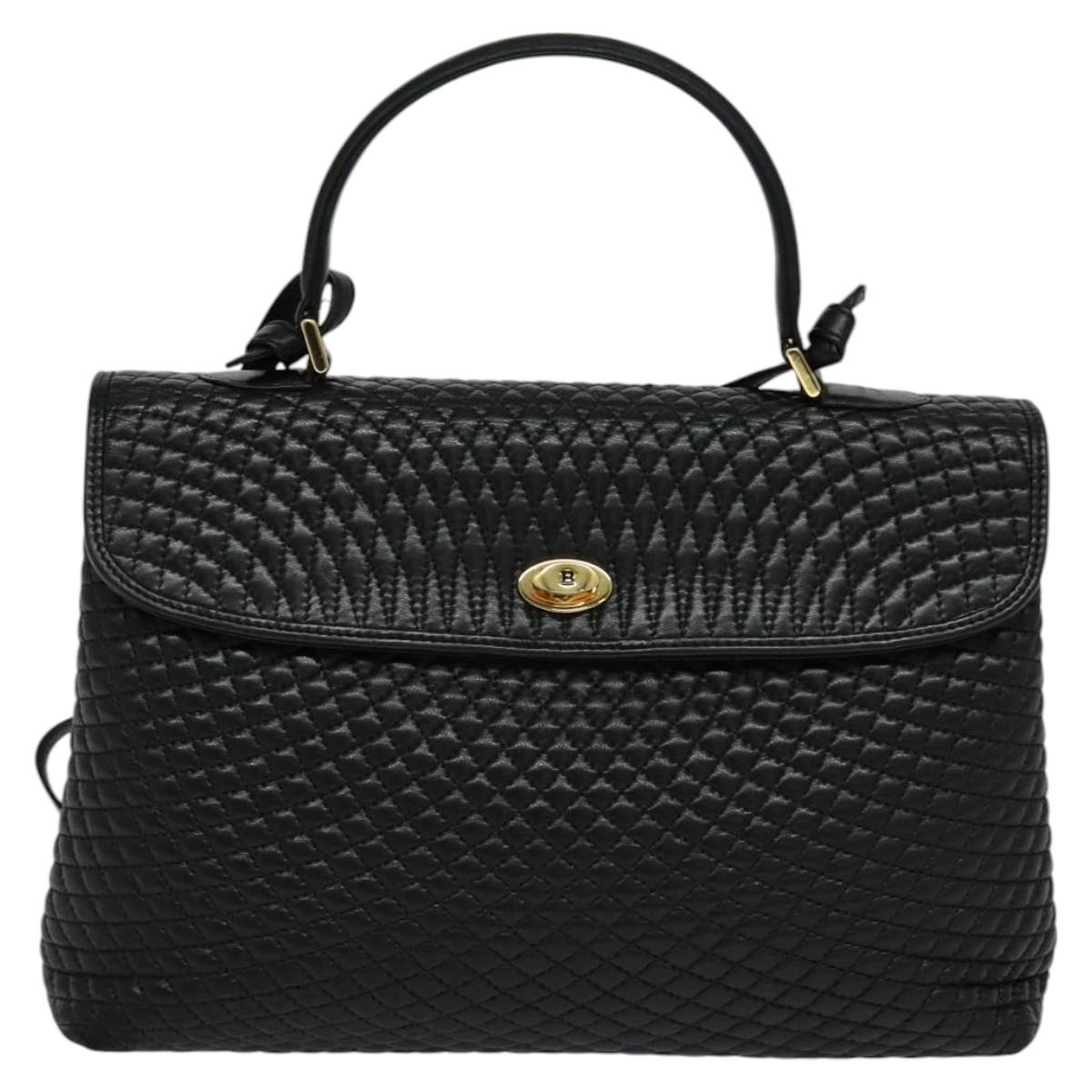 Bally Black Leather Handbag