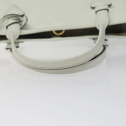 Loewe White Leather T Shopper