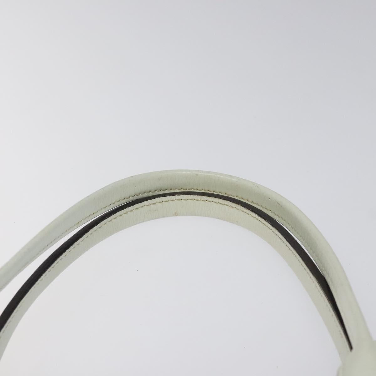 Loewe White Leather T Shopper