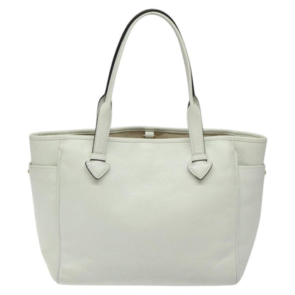 Loewe White Leather T Shopper