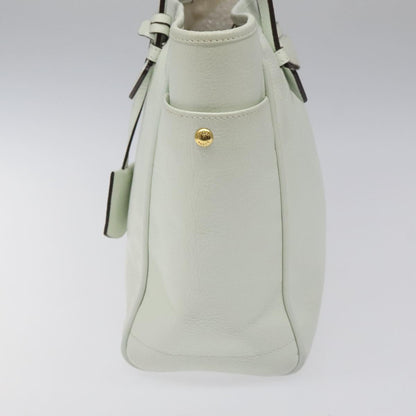 Loewe White Leather T Shopper