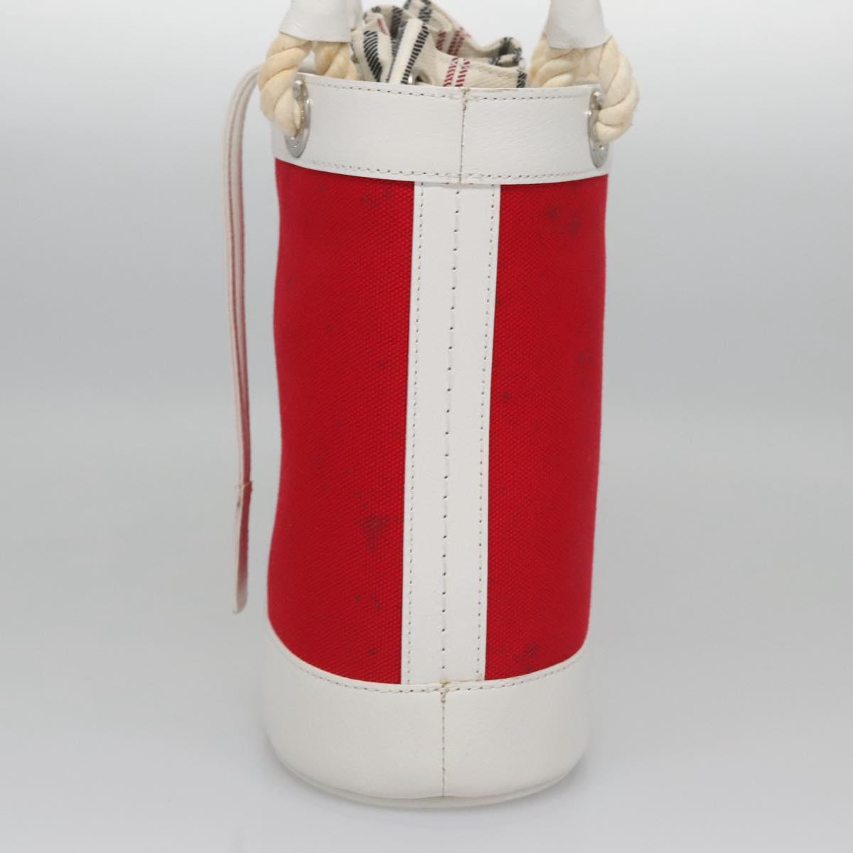 Burberry Red Canvas Nova Check