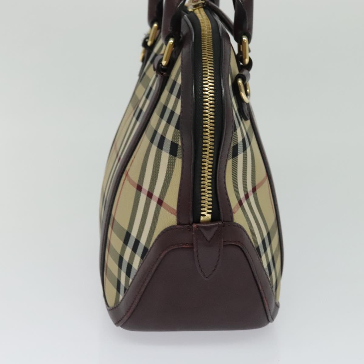 Burberry Brown Canvas Nova Check