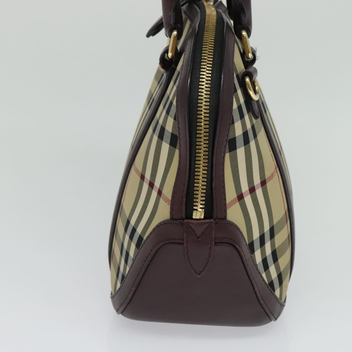 Burberry Brown Canvas Nova Check