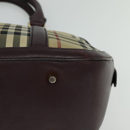 Burberry Brown Canvas Nova Check