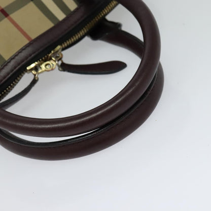 Burberry Brown Canvas Nova Check