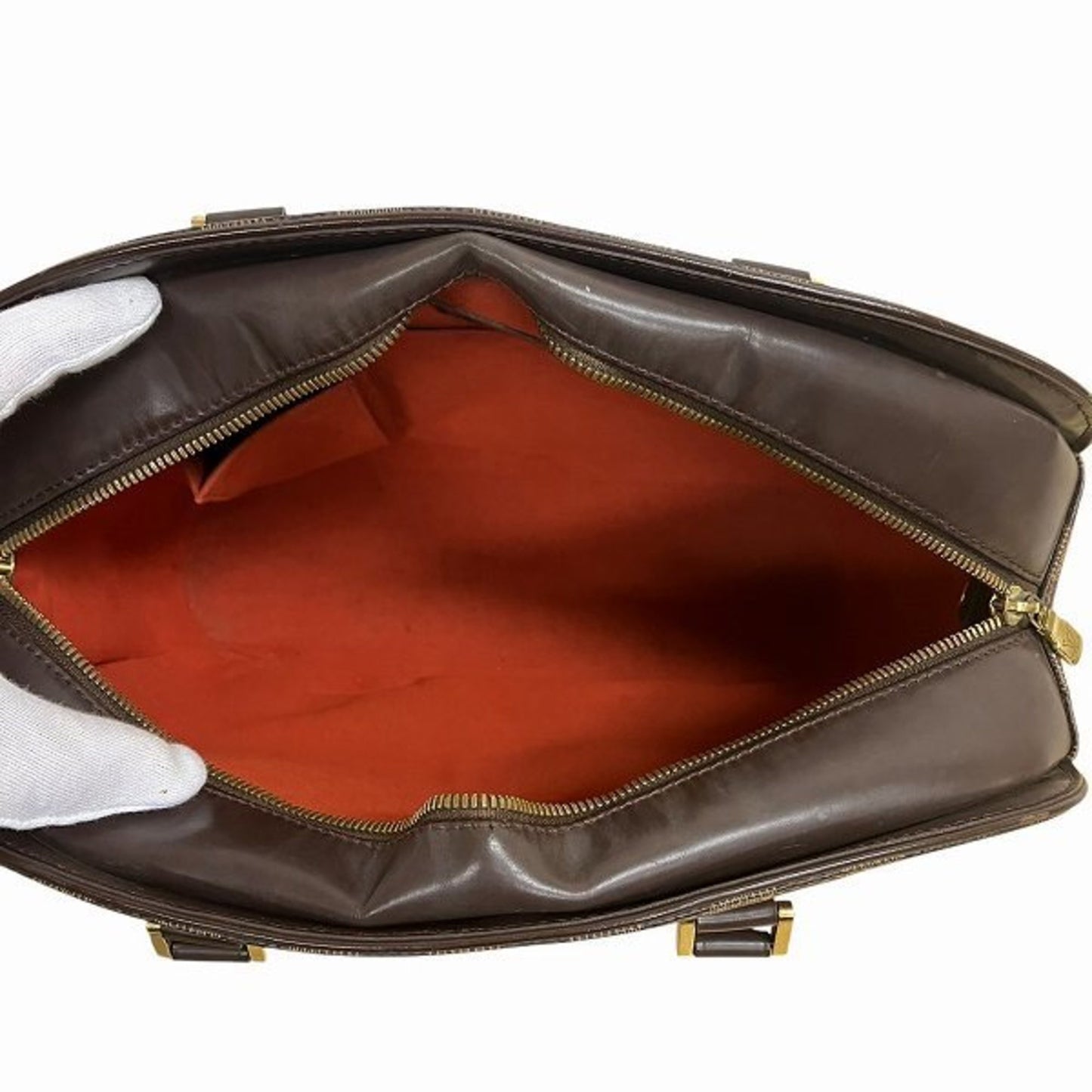 Louis Vuitton Brown Canvas Saria