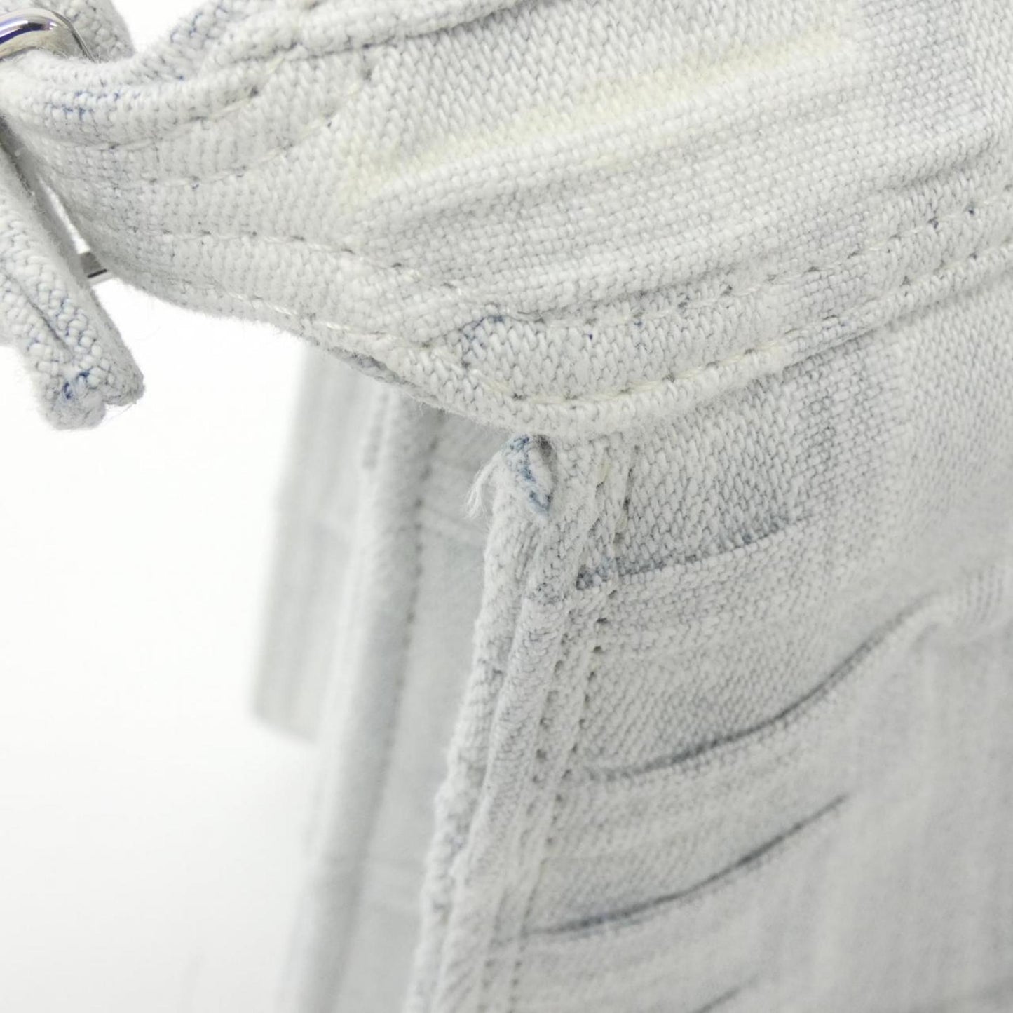 Fendi White Denim - Jeans Handbag