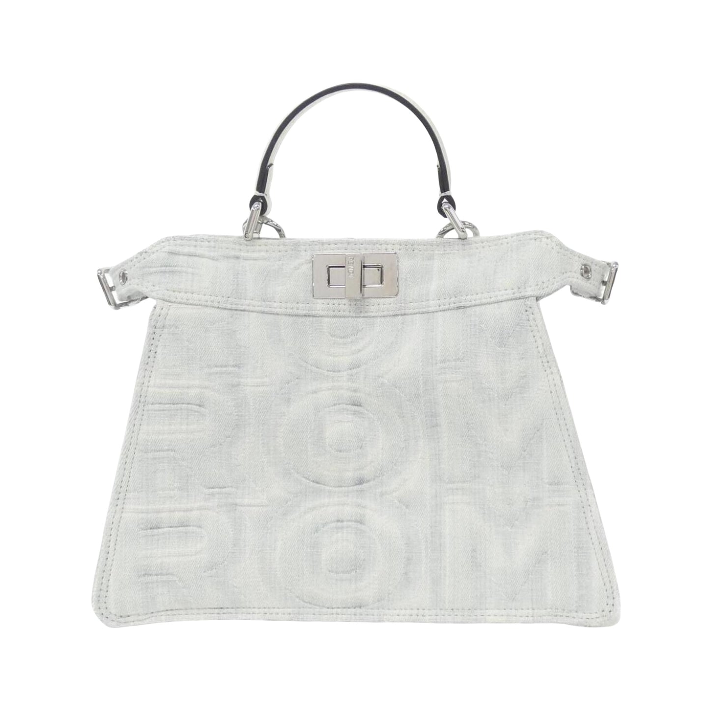 Fendi White Denim - Jeans Handbag
