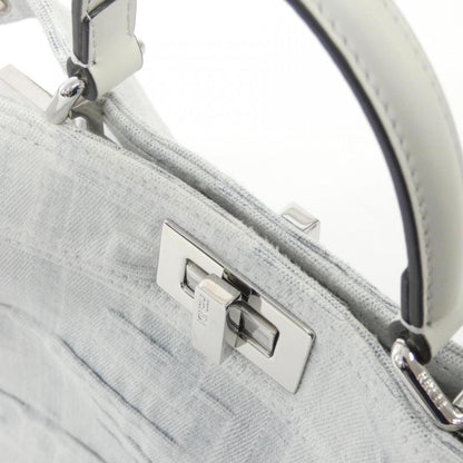 Fendi White Denim - Jeans Handbag