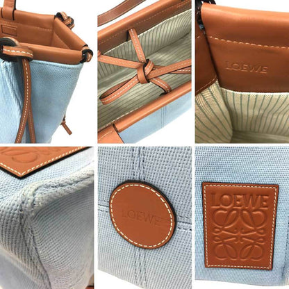 Loewe Blue Canvas Cushion