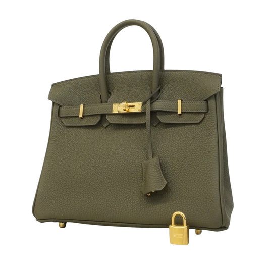 Hermès Green Leather Birkin 25