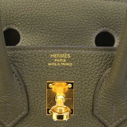 Hermès Green Leather Birkin 25