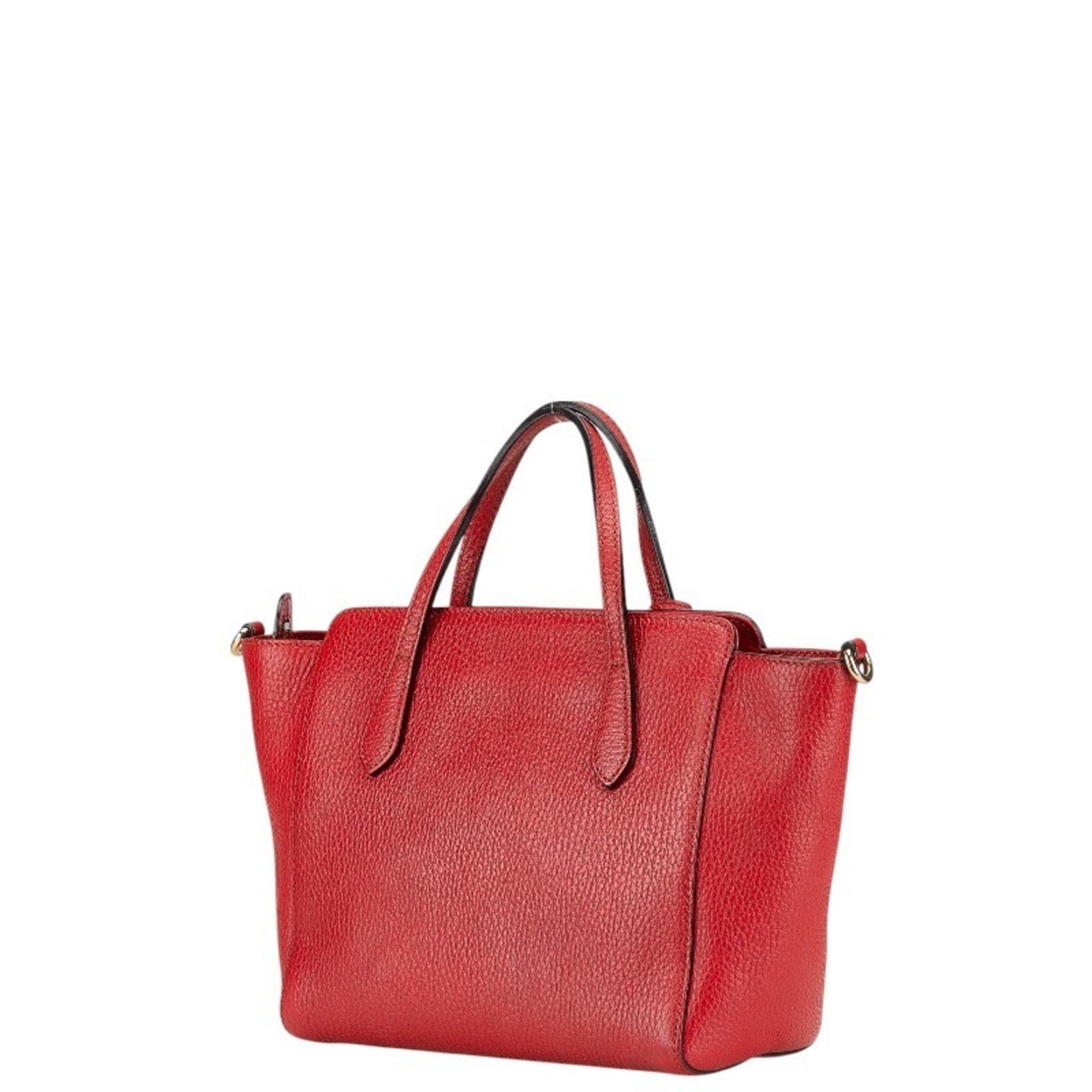 Gucci Red Leather Swing