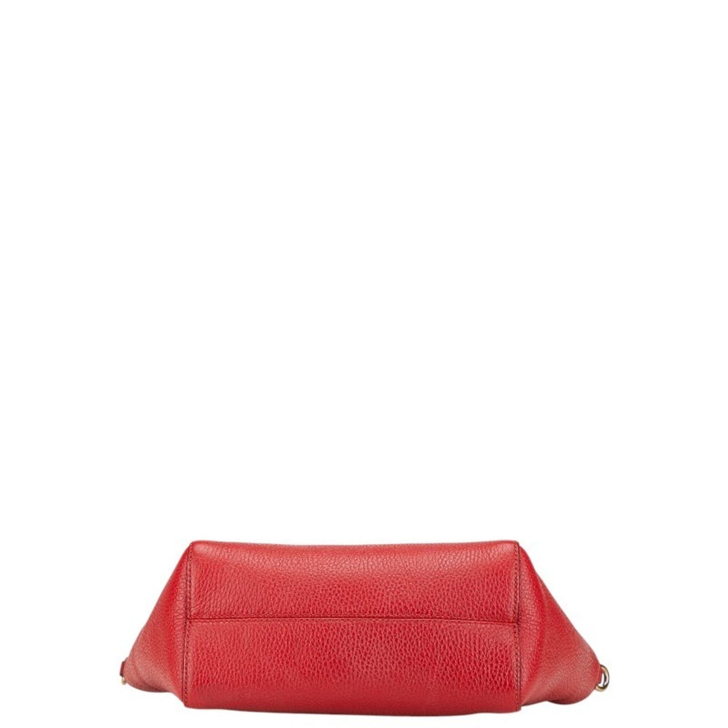 Gucci Red Leather Swing